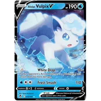 Sběratelská karetní hra Pokémon TCG Alolan Vulpix V 033/195