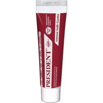 Dentální hygiena PresiDENT Clinical Gel Active Plus zuby a dásně Strong 30 ml