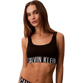 Dámské spodní prádlo Dámská podprsenka CALVIN KLEIN-Bralette Intense Power Microfibre black Černá M
