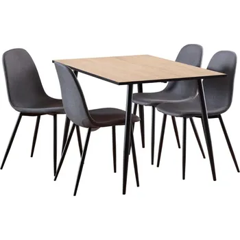 Jídelní set Jídelní set Wilma dub/černý