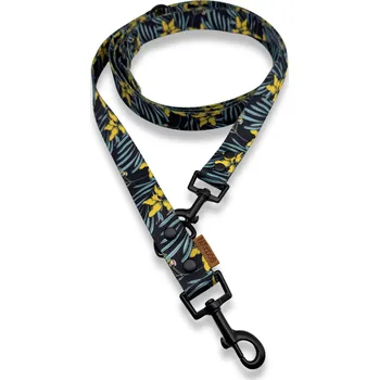 PafDog® Přepínací designové vodítko PafDog®, 5 délek, vzor BLUE HAWAII DÉLKA: 1,5m, ŠÍŘKA VODÍTKA: 15 MM