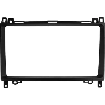 ISO redukce 2DIN Rámeček pro Mercedes-Benz A / B / V / Viano / Vito / Sprinter / VW Crafter s kabeláží a CANBUS CB086