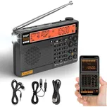 Raddy RF757 radio - APP Control – AM FM SW VHF UHF CB AIR s SOS funkcí