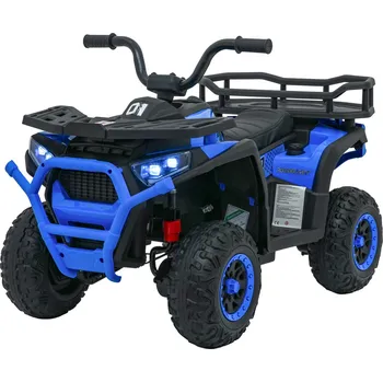 Dětské elektrovozidlo RKToys Elektrická čtyřkolka ATV Robust 01 12V modrá