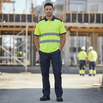 reflexní vesta Portwest S379 HI-VIS kontrastní prodyšné polo tričko