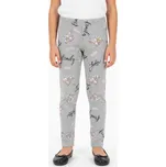 BAVLNĚNÉ DÍVČÍ LEGÍNKY JEDNOROŽEC NOVINKA Barva: Šedá, Velikost: 104