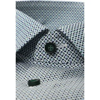 Pánská košile Marvelis Modern Fit pánská společenská košile 723014 45 Zelená 46