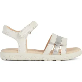 Dívčí sandály Dětské sandály Geox SANDAL HAITI J458ZD.000NF.28.31 bílá 00X, EUR 28