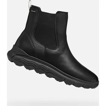 Dámské kozačky Geox Dámské Černá dámská kotníková obuv Geox Spherica 4X4 Abx Černá 35 (3007280)