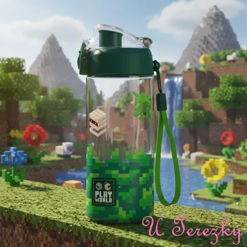 Oxybag Láhev na pití 500 ml Playworld Minecraft 7-67526