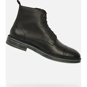 Pánská obuv Geox Pánské Černá pánská kotníková obuv Geox Henreys Černá 45 (2943146)