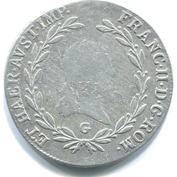 František II. 20 Kreuzer 1806/G. Nagybánya. Ag.