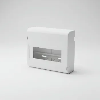 Jistič Kryt jističe 9MB (KJ-9M) bílý, pro 7-9 modulů, plombovatelný