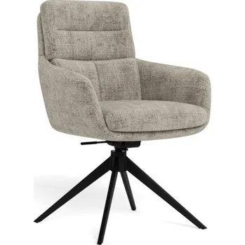 Křeslo Otočné jídelní křeslo Roger šedé