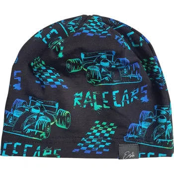 Čepice ESITO | Jarní čepice Rainbow formule - černá / 40