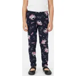 BAVLNĚNÉ DÍVČÍ LEGÍNKY JEDNOROŽEC NOVINKA Barva: Tmavě modrá, Velikost: 110