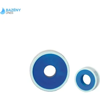 VÁGNER POOL Teflonová páska šířka 12 mm x síla 0,075 mm délka 12 m (m) vp-0421001212