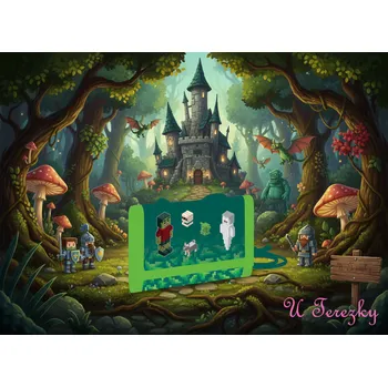 Peněženka Dětská textilní peněženka Playworld Minecraft 9-57426