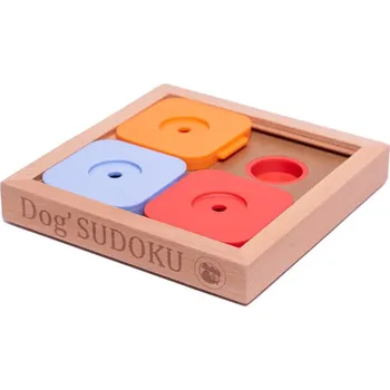 Hračka pro psa SUDOKU MY INTELLIGENT DOGS BASIC BAREVNÉ