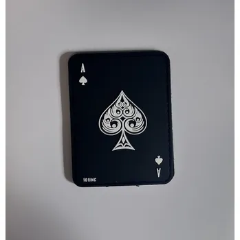 Nášivka Gumová nášivka 101 Inc Ace of Spades - černá