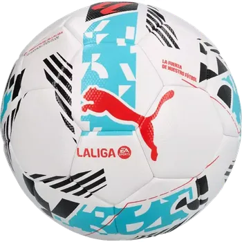 Fotbal Fotbalový míč Puma Orbita La Liga 1 25/26 Replica velikost 5 bílý