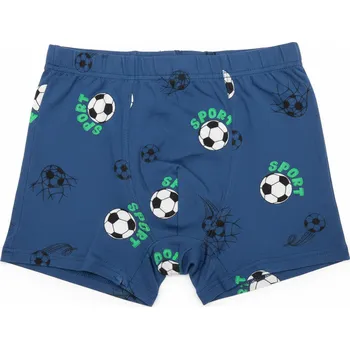 Chlapecké spodní prádlo CHLAPECKÉ TRENKY BOXERKY FOTBAL NOVINKA Barva: Tmavě modrá, Velikost: 140/146