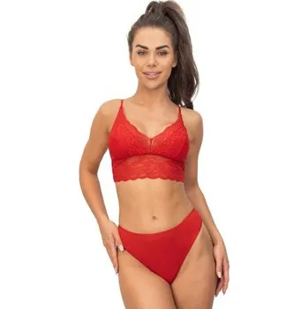 Dámské spodní prádlo Podprsenkový top Donna 244 Červená M(38)