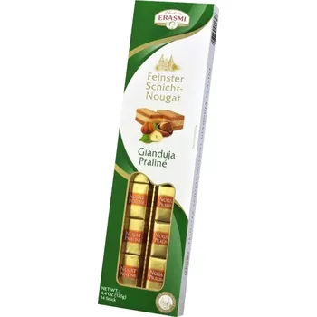 Čokoláda Erasmi Lískooříškový nugát 125g (Erasmi Lískooříškový nugát 125g)
