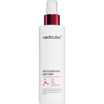 Pleťová kosmetika Medicube Red Clear Cica Body Mist energizující hydratační pleťová mlha se zklidňujícím účinkem 200 ml