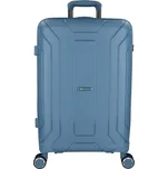 Cestovní plastový kufr modrý - Ormi Maroon L modrá