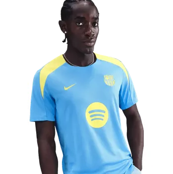 Pánské tričko Pánské sportovní tričko Nike FC Barcelona 25/26 Strike SS Top blankytné