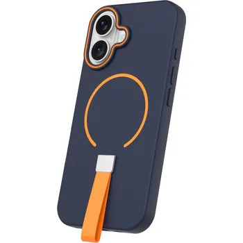 Pouzdro na mobilní telefon Apple iPhone 12, Apple iPhone 12 PRO silikonové pouzdro Loop Thin Mag modré