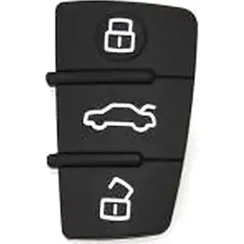 Zabzepeční vozidel Tlačítka Audi 3tl. hranaté