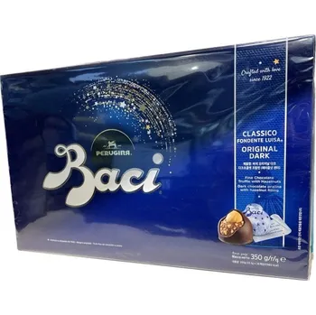 Čokoláda Perugina baci classico extra tmavá čokoláda bonboniera 225g