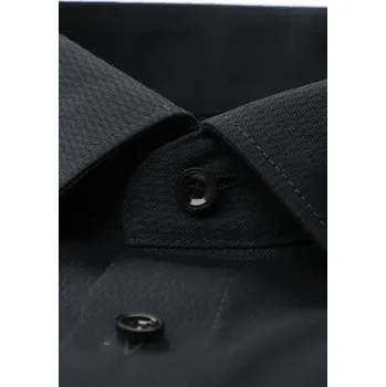 Pánská košile Marvelis Modern Fit pánská společenská košile 720814 68 Černá 45