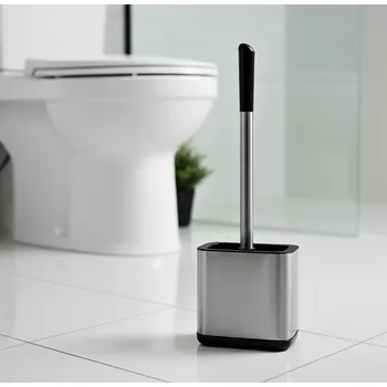 WC štětka Toaletní WC štětka EDA kovová 13,8 x 7,2 x 42 cm 732652