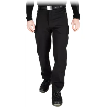 Rybářské kalhoty a kraťasy Tactical Guard SHELLTANG B Softshellové Kalhoty Black S-3XL