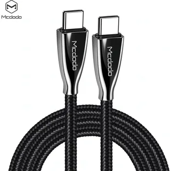 Mcdodo kabel USB C / USB C Power delivery Excellence serie, 3A, 60W, 1.5m, černý, do fotoaparátu