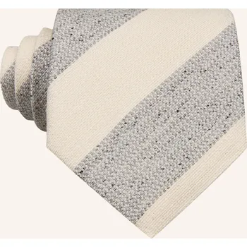Kravata Profuomo Pánská Kravata, krémová / šedá, one size