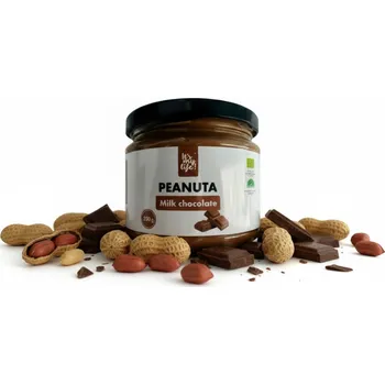 BIO arašídový krém 250 g s mléčnou čokoládou