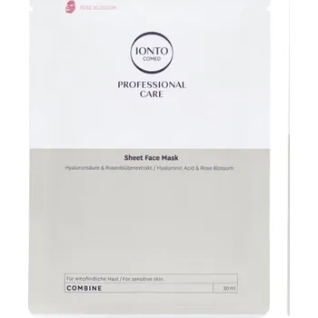 Pleťová maska Ionto comed Ionto Comed ROSE BLOSSOM Zklidňující pleťová maska na citlivou pleť 1 ks/ 30 ml
