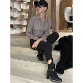 Dámská halenka Košile Hindahl Skudelny 225B05 béžová taftová Velikost: 36