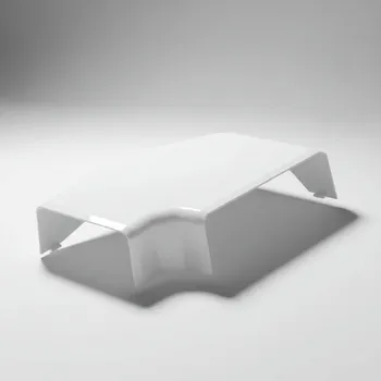 elektroinstalační lišta Kryt KOPOS EKD 80x40 roh ohybový 8503 HB bílá