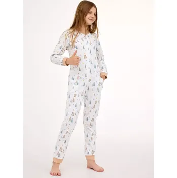 Chlapecké pyžamo Dívčí overal na spaní Cornette Young Fox 2 955/194