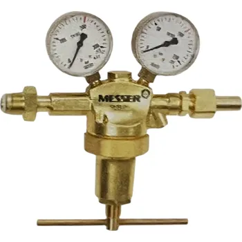 Ventil Spectron Messer Redukční ventil Argon Helium CO2 200/100 Bar