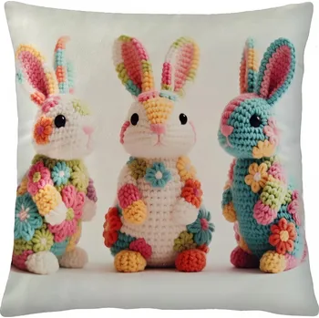 Polštář Velikonoční polštář BUNNY AMI V. 40x40 cm Mybesthome Varianta: Povlak na polštář, 40x40 cm