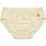 FANNIFEN DÍVČÍ KALHOTKY S KYTIČKOU Barva: Žlutá, Velikost: 128/134
