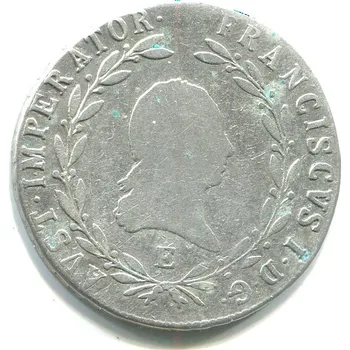 František II. 20 Kreuzer 1823/E. Gyulafehérvár. Ag.