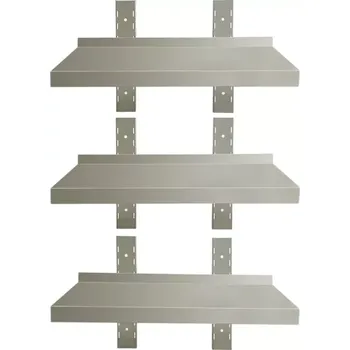 police vasegastro Nástěnná police - 0,6 x 0,3m - 3-patrová