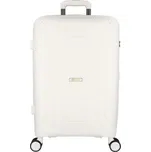 Cestovní plastový kufr bílý - Ormi Maroon L bílá